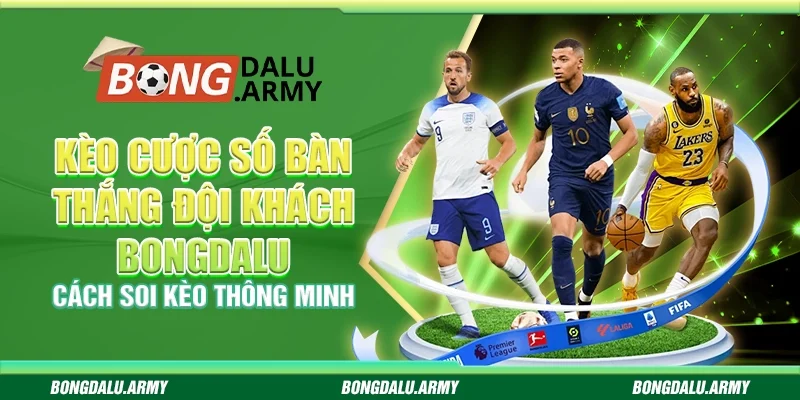 Kèo cược số bàn thắng đội khách Bongdalu - Cách soi kèo thông minh