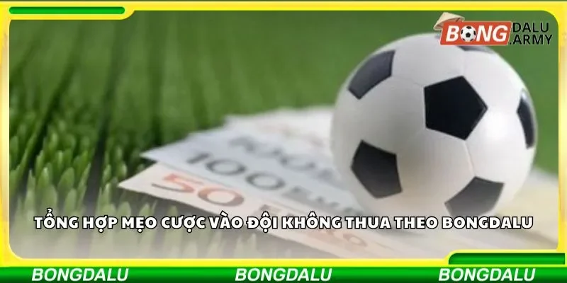 Mẹo cược vào đội không thua và các phương pháp cần biết