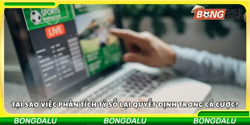 Tại sao việc phân tích tỷ số lại quyết định trong cá cược?